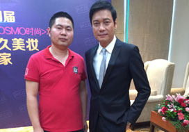 广州聚鑫汇与明星合影